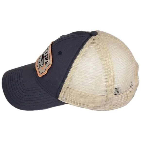 Salt Life trucker cap Adventure Seas Division Hat Mesh Back Snapback Adjust - Picture 5 of 8